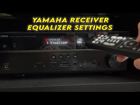 How to Change Equalizer Settings on Yamaha AV Receiver