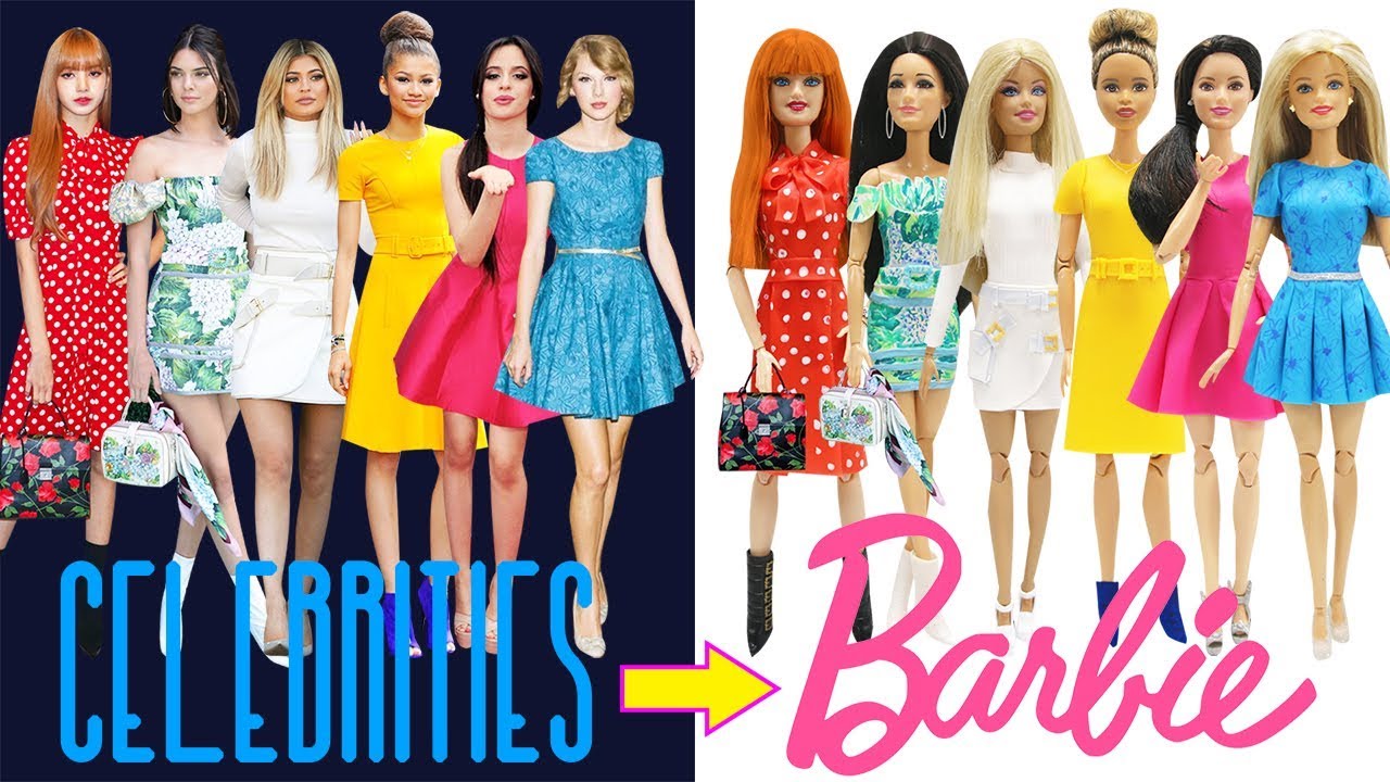 Play Doh Celebrities Kylie Jenner, Kendall Jenner, Taylor Swift, Camila Cabello ,Lisa BlackPink games people play