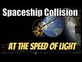 What If Spaceship Crashed Into Earth at the Speed of Light