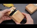 Handmade Leather Cigarette Case レザーシガレットケース（ヌメ革使用）の使い方紹介動画