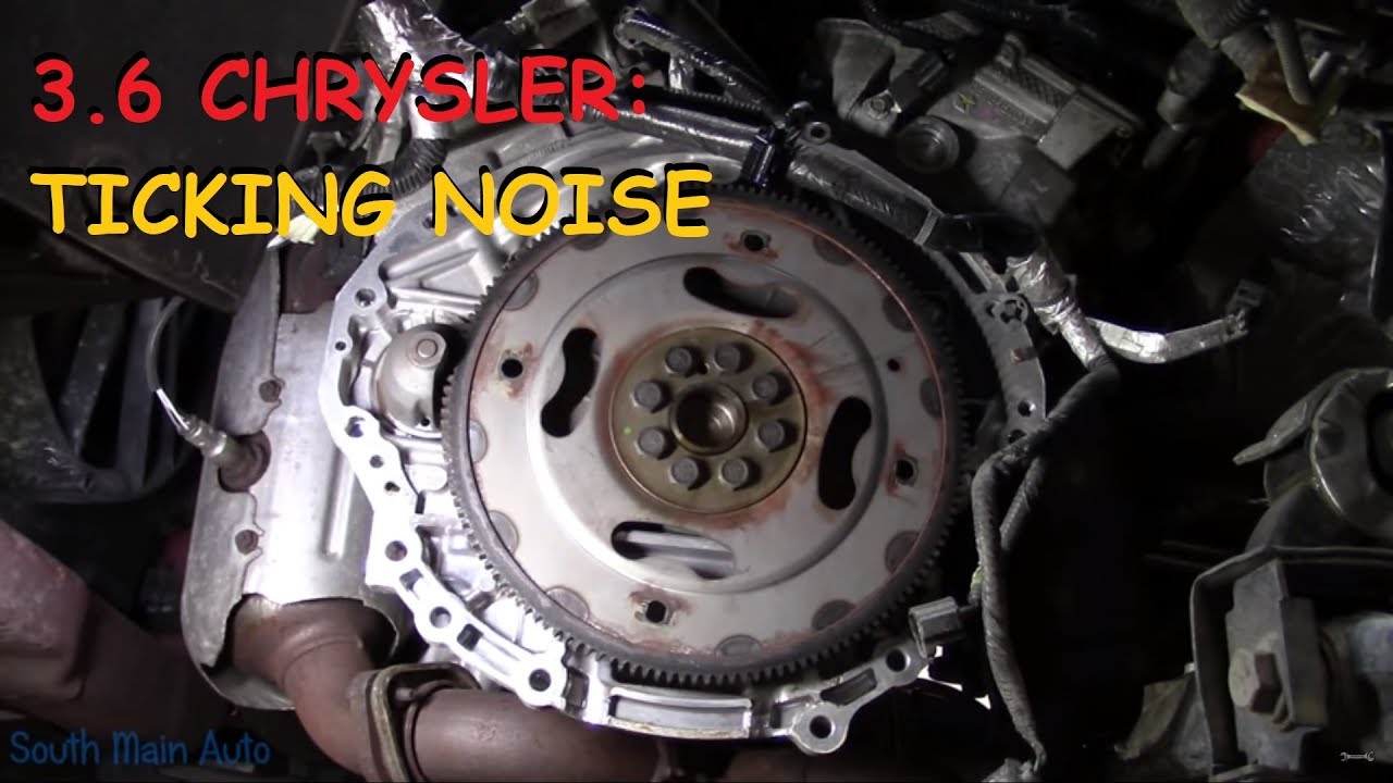 Caravan / Pacifica / Town & Country 3.6L: Ticking Noise In Engine - YouTube