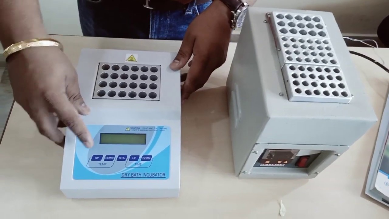 DRY BATH INCUBATOR LABLINE YouTube