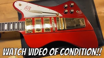 2007 Gibson Firebird VII Metallic Red