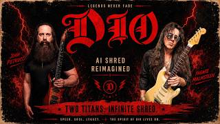 CAUGHT IN THE MIDDLE (COVER) DIO In Petrucci/Malmsteen Style | Neoclassical Metal | Ai Symphonic
