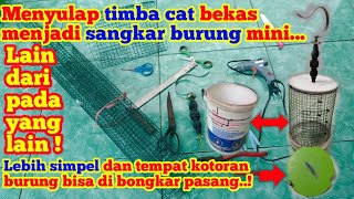 Download Lagu Tutorial membuat sangkar burung mini dari timba cat bekas#tutorial#sangkarburung MP3