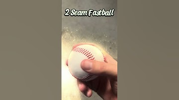 Two Seam Fastball Pitch How To #pitchinglessons #pitchingtips #baseball