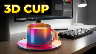PowerPoint 3D Cup Animation Tutorial | Amazing 3D PPT Animation Ideas