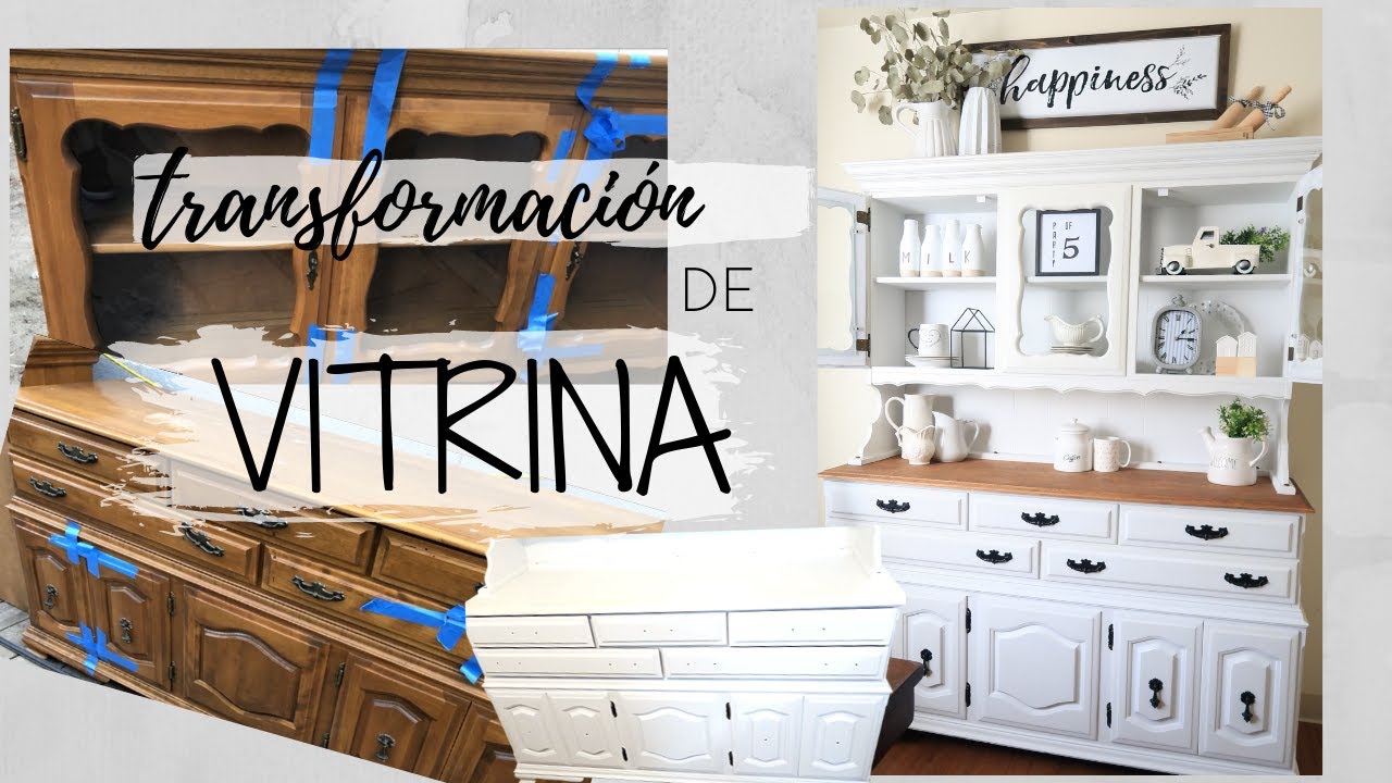 🔨 ¡Cocina con vitrina decorativa!