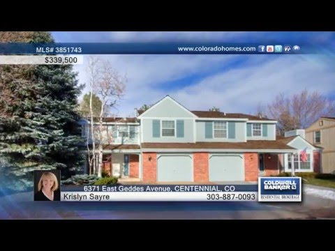 6371 East Geddes Avenue, Centennial, CO home video tour