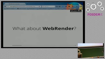 FOSDEM 2017 - WebRender, the next generation graphics engine by Mozilla research.mp4