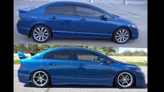 INSANE 8THGEN HONDA CIVIC SI FA5 MUGEN CAR BUILD TRANSFORMATION! 🔥