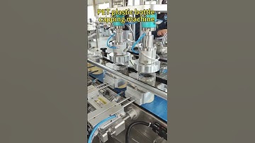 Plastic jar capping machine，servo control，can be adjust the torque.