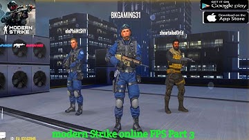 Modern Strike Online: FPS - Gameplay Walkthrough Part 3 - Scout(iOS, Android)