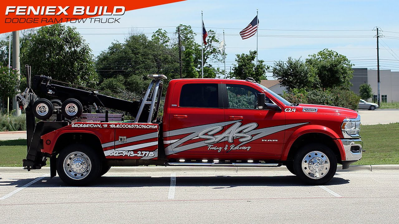 Feniex Build // Dodge Ram Tow Truck - YouTube