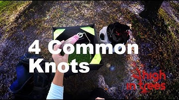 Attach Throw Line to the Throw Bag (4 Common Knots)