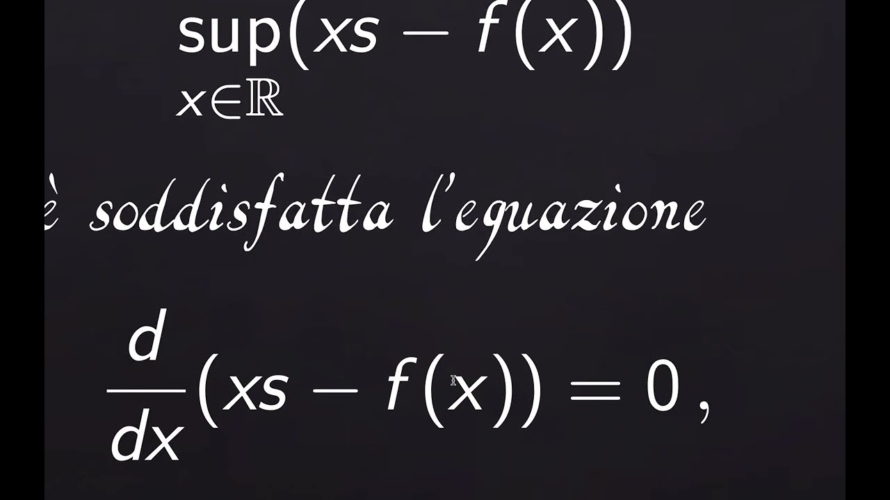 Lez 15 Trasformata di Legendre e Hamiltoniana