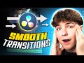 How to make the cleanest transitions for your youtubes  davinci resolve tutorial 2024