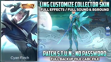 LING COLLECTOR SCRIPT SKIN FULL EFFECTS & BACKGROUND w/SOUND NO PASSWORD ABC