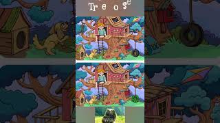 Tree House Find 10 Differences