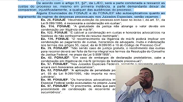 Qual o valor das custas processuais no Juizado Especial?