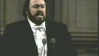 Luciano Pavarotti - Pesaro - 1986 -  O fede negar potessi - quando le sere LUISA MILLER