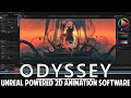 Odyssey  new 2d animation software built on unreal engine