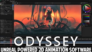 Odyssey - New 2D Animation Software Built *ON* Unreal Engine screenshot 3