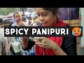 spiciest panipuri in mira road | 4th vlog | #spiciestpanipuri #youtubeshorts #upadhyaypriya #spicy