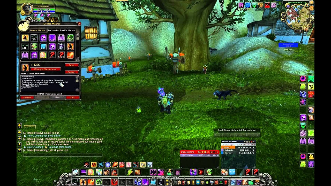 Destruction Warlock Macros Revised**EXPAND THE DESCRIPTION of this video**