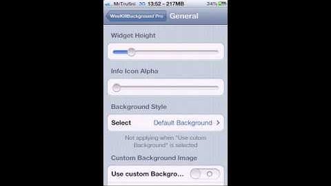 [BYA Tweak Video Review #4] WeeKillBackground Pro