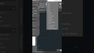 AUTOCAD CIVIL 3D Como recuperar  y poner la barra de comandos, barra de herramienta y  menús.