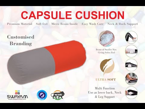 Capsule Cushion | Customised Branding | Swayam