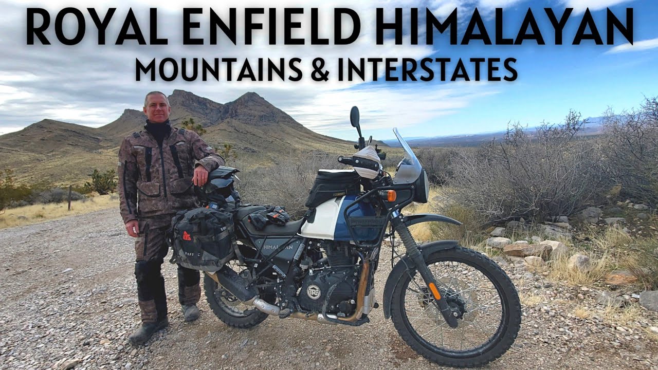 Royal Enfield Himalayan, езда по горам и межштатным автомагистралям — подойдет и то, и другое!