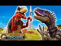 Dino Trackers Sauvetage en montagne | Atrociraptor vs Sinotyrannus & Dryptosaurus | Jurassic World