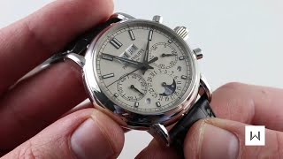 Pre-Owned Patek Philippe 5204P-001 Grand Complications Split-Seconds Perpetual Luxury Watch Review