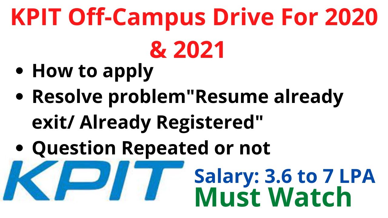 kpit-off-campus-drive-for-2020-2021-3-6-lpa-solve-problem-resume
