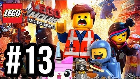 The LEGO Movie Videogame Walkthrough PART 13 - ROBOT DANCE!! (PS4 XBOX ONE WiiU PC Gameplay 1080p)