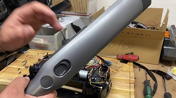 How to replace shark w1 wand vac battery