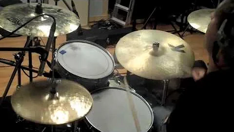James Drohan studio drums 2