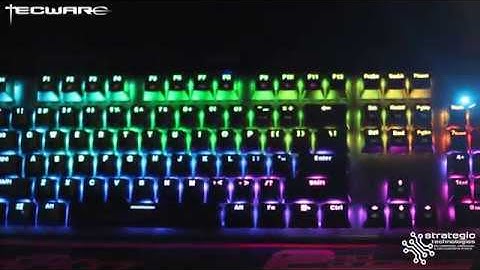 TECWARE PHANTOM RGB MECHANICAL GAMING KEYBOARD
