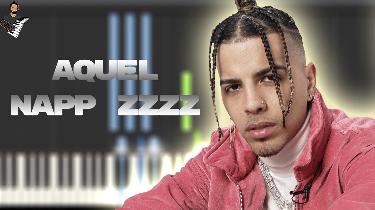 Rauw Alejandro - Aquel Nap ZzZz | Instrumental Piano Tutorial / Partitura / Karaoke / MIDI