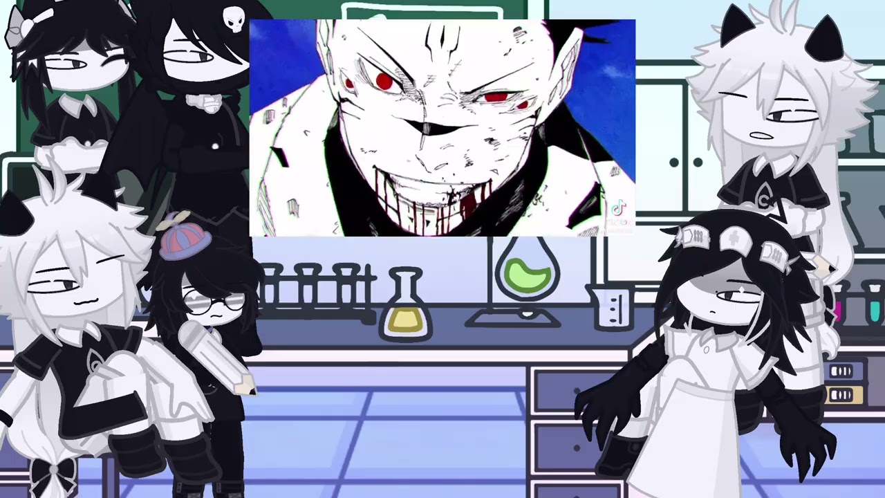 Fundamental paper education react to gojo satoru | jujutsu kaisen | gacha life