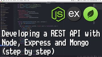 How to develop a REST API with Node, Express and MongoDB