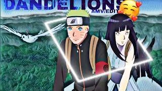 NARUTO"NARUHINA"| [AMV/EDIT|DANDELIONS|BY DRAC screenshot 3