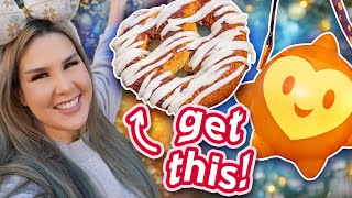Eating TONS of NEW FOOD & BEST Holiday Churro! Cutest Wish Merch | Disneyland Vlog 2023