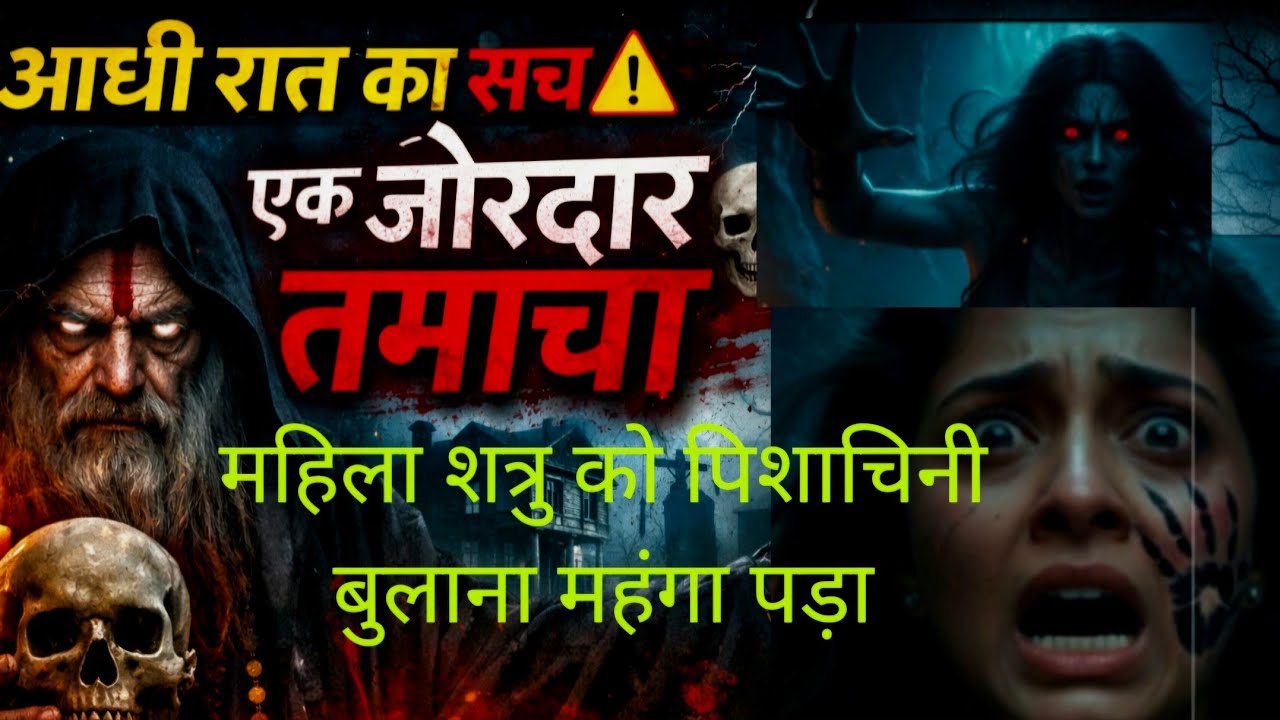 आपके लिए बुलाई गई पिशाचिनी ने🌑☠️ एक जोरदार थप्पड़ क्यों जडा☠️ महिला शत्रु को 🌑🔱