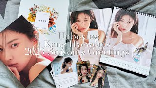 Unboxing Kang Hyewons 강혜원 2023 Seasons Greetings Fleur
