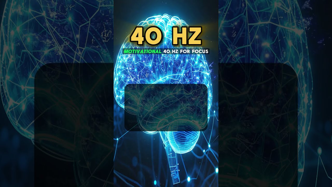 Motivational 40 Hz BINAURAL Beats For FOCUS And MEMORY