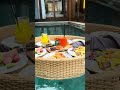 Floating Breakfast 🥞#floatingbreakfast #breakfast #pool #villa #bali #indonesia #travel #trip