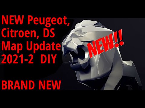 NEW Peugeot, Citroen, DS Map Update 2021 DIY